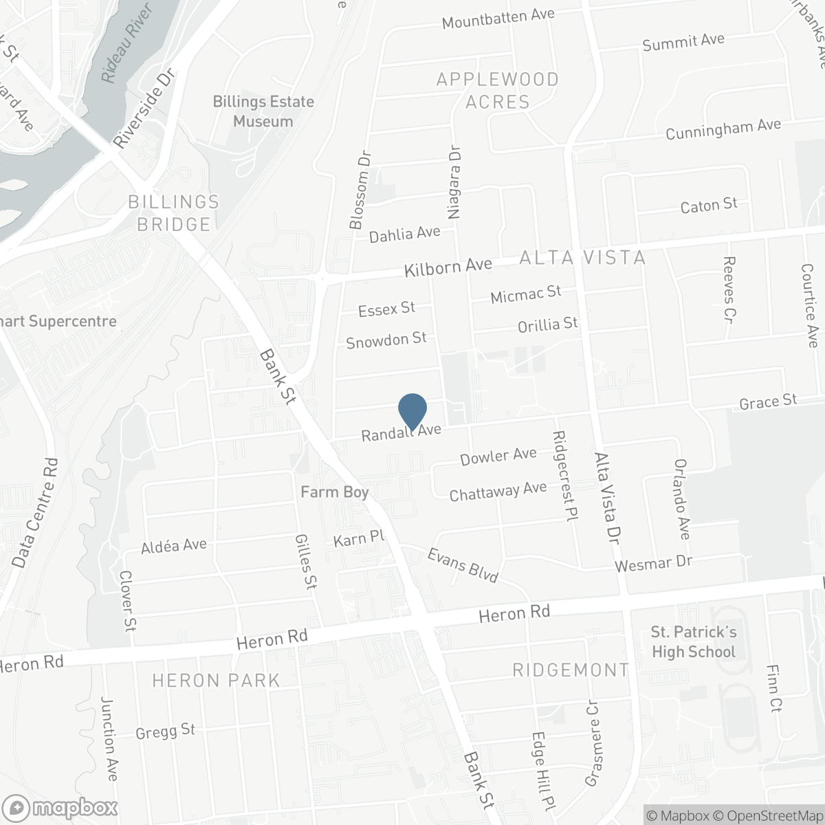 1272 LIVINGSTONE AVENUE, Ottawa, Ontario K1H 7P8
